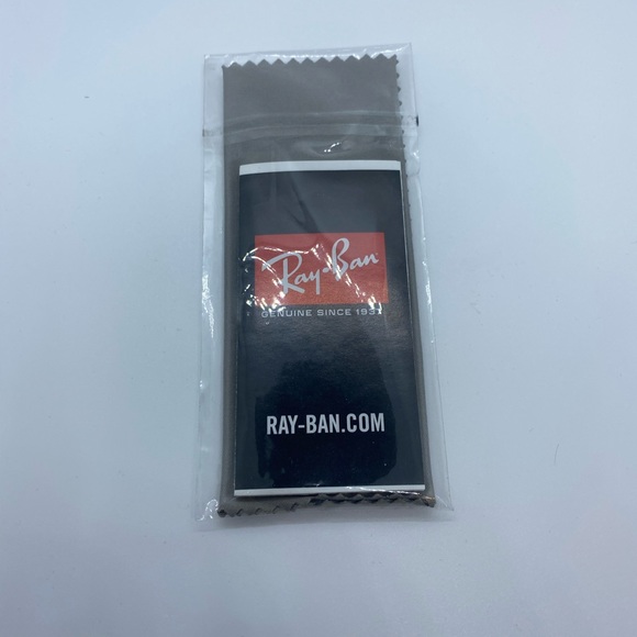 Ray Ban Aviator Blue Tan Gold - Picture 4 of 6